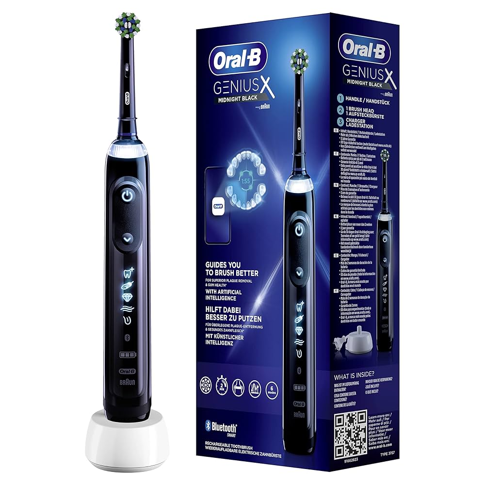 【未使用品】BRAUN Oral-B GENIUS Professional Genius X Electric Toothbrush Powered By Braun | Oral-B